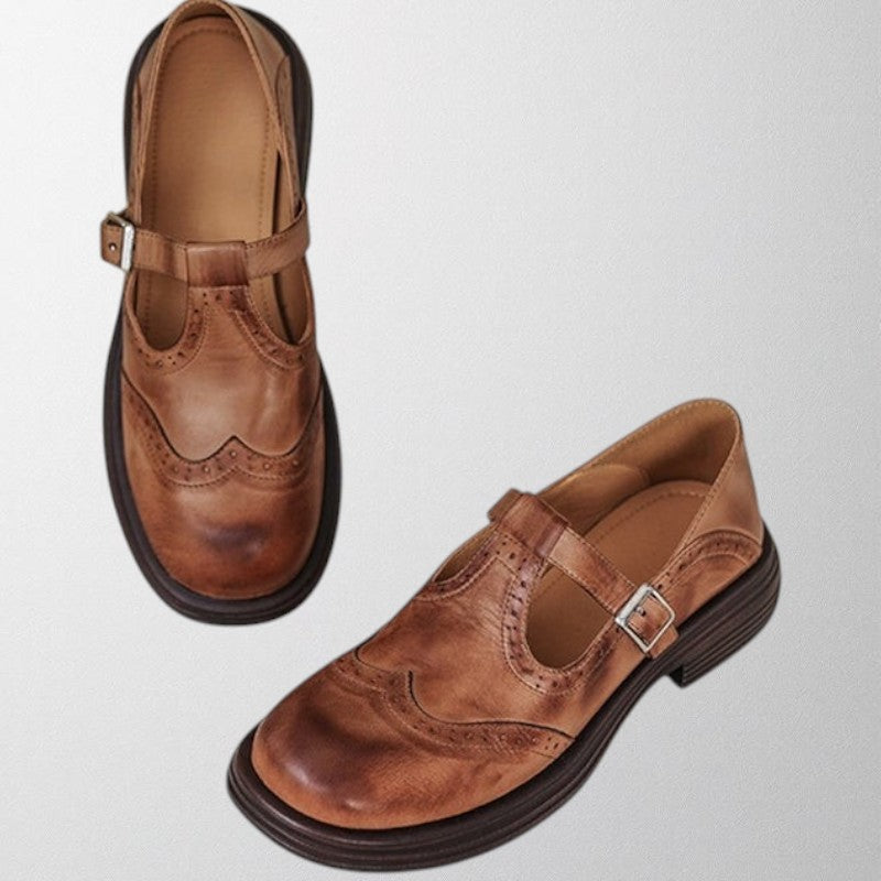 Flora - Eleganckie Skórzane Buty-15374134739269-Helena i Kasia Warszawa