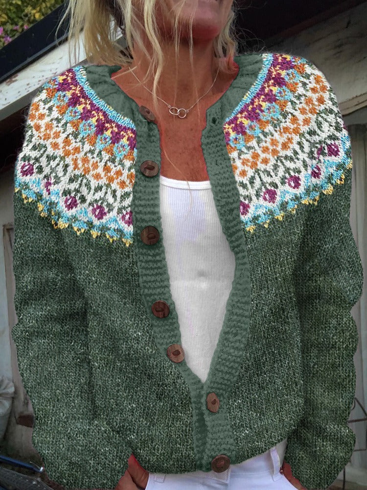 Alice - Vintage Islandzki Kardigan-15365304320325-Helena i Kasia Warszawa