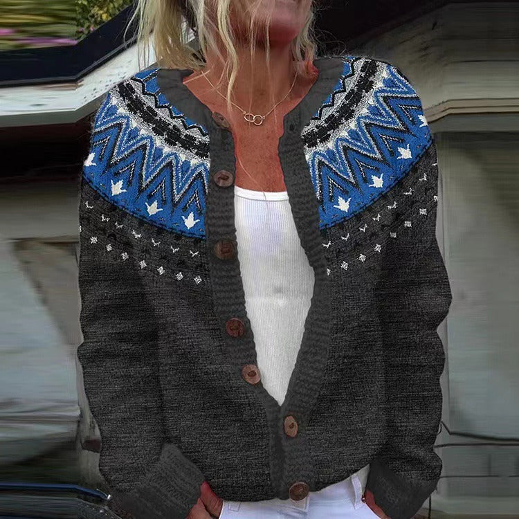 Jade - Vintage Islandzki Kardigan-15365304811845-Helena i Kasia Warszawa