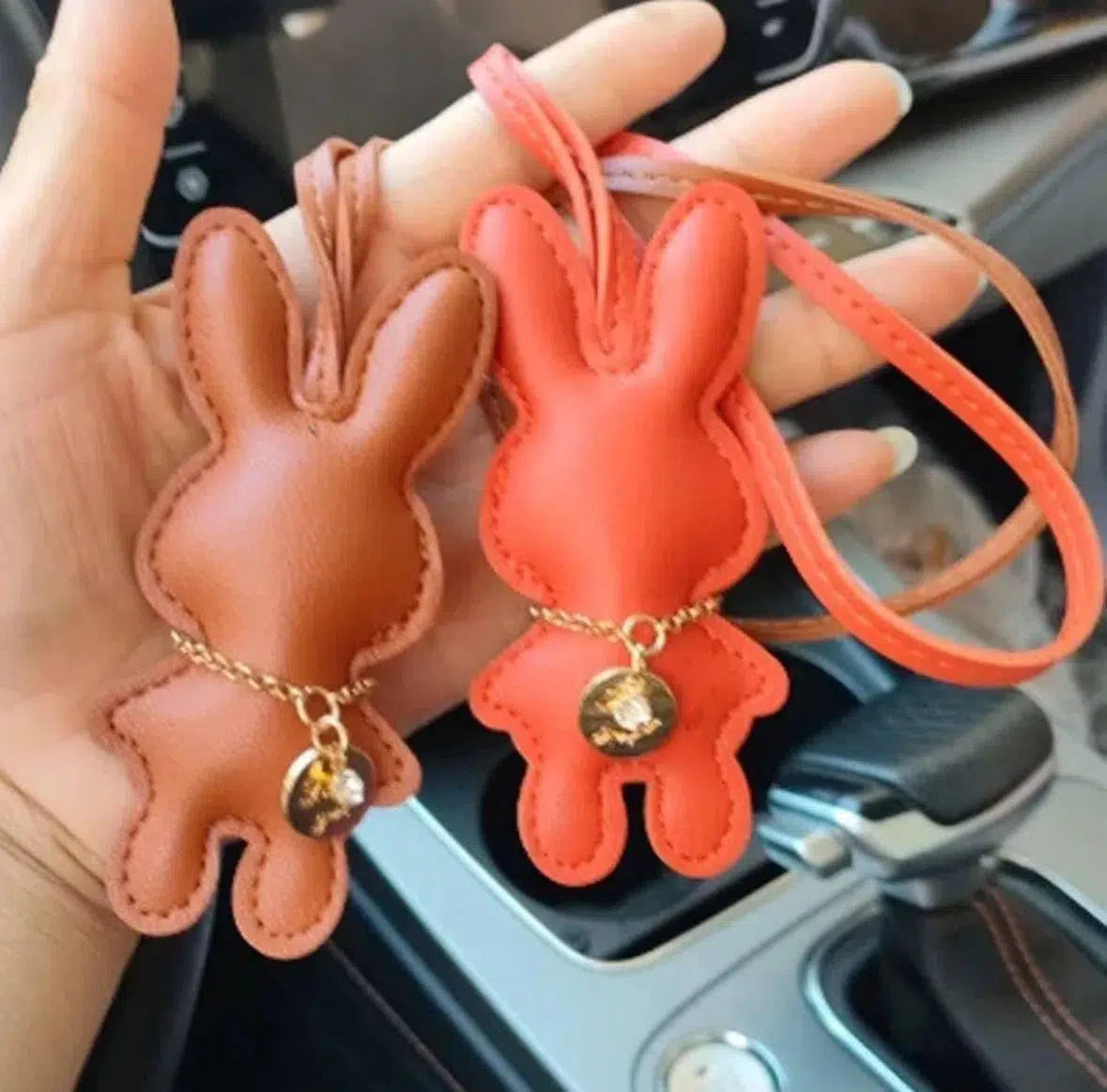 Rabbit – Śliczny królik – Zawieszka do torebki-15216243376453-Helena i Kasia Warszawa