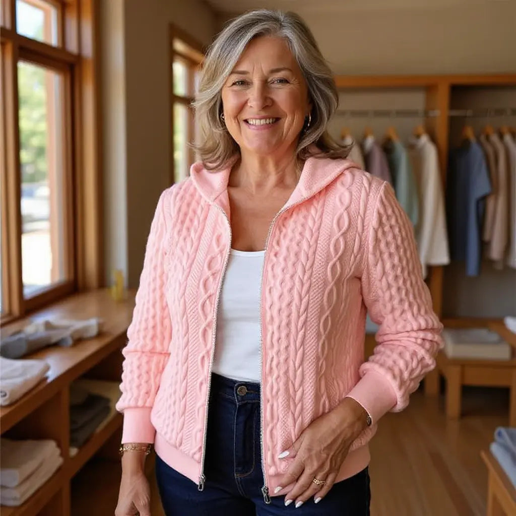 Cynthia Zip — Przytulna Bluza z Kapturem-15382393258309-Helena i Kasia Warszawa