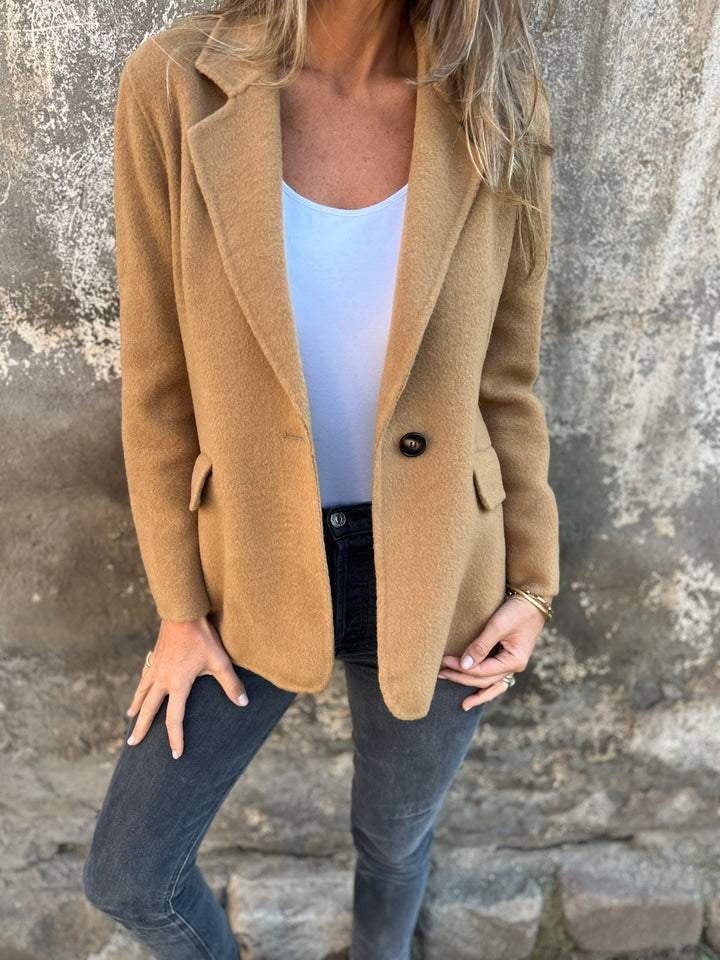 Nikita - Camel Tailored Blazer-15374046593349-Helena i Kasia Warszawa
