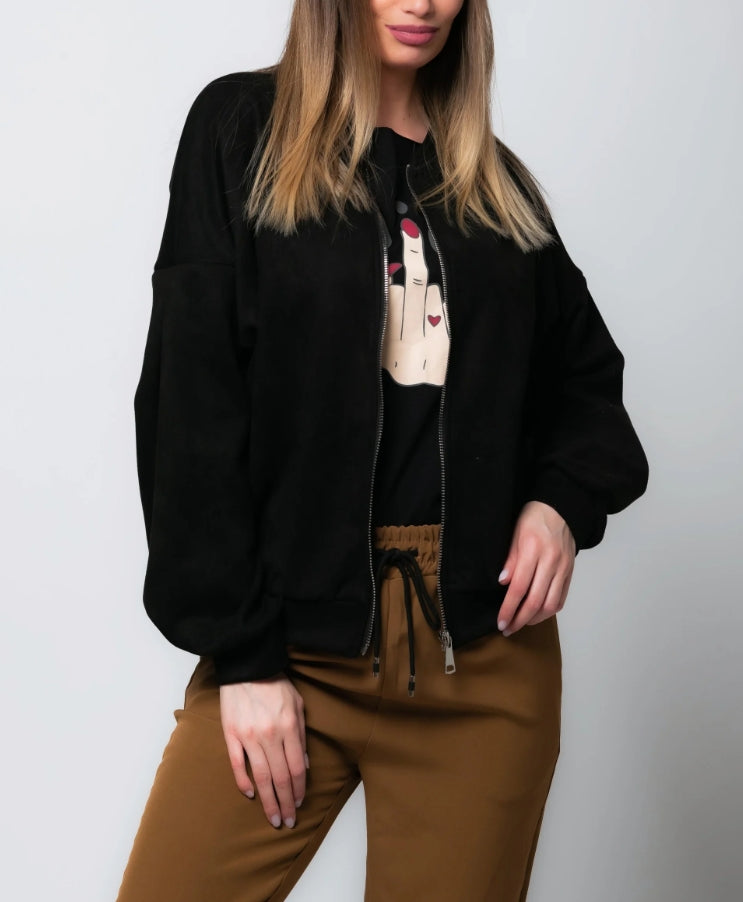Luciana - Zamszowa Kurtka Bomber-15374046495045-Helena i Kasia Warszawa