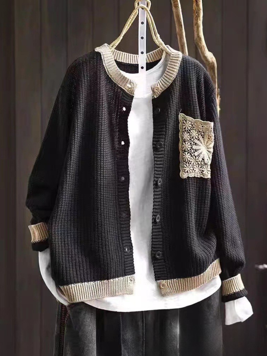 AVELINE - SWETER Z DZIURKAMI-15373955858757-Helena i Kasia Warszawa