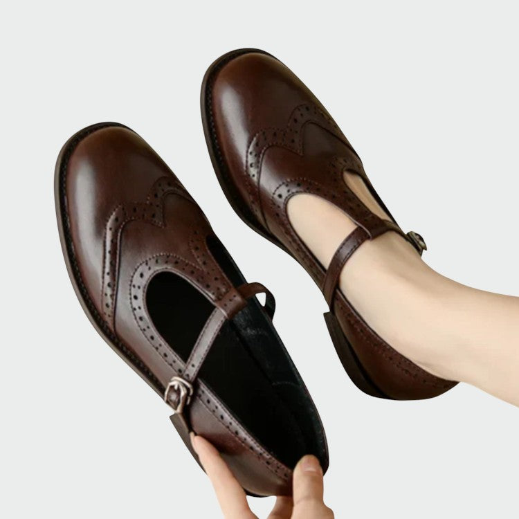 Olivia – Eleganckie Skórzane Buty Mary Jane-15374135132485-Helena i Kasia Warszawa