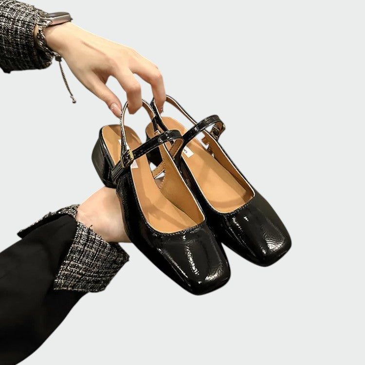 Olivia - Buty Mary Jane z Kwadratowym Noskiem-15374135329093-Helena i Kasia Warszawa