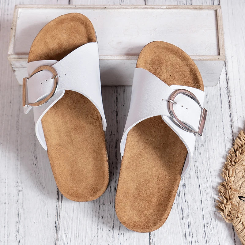 Bellevue - Klapki Buckle Mule Slide-15365377622341-Helena i Kasia Warszawa