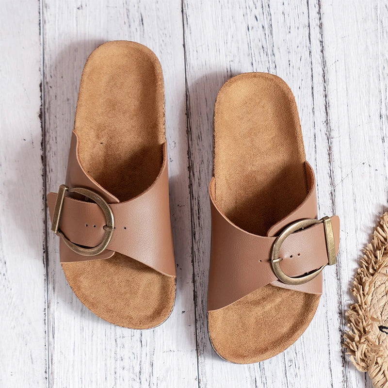 Bellevue - Klapki Buckle Mule Slide-15365377622341-Helena i Kasia Warszawa