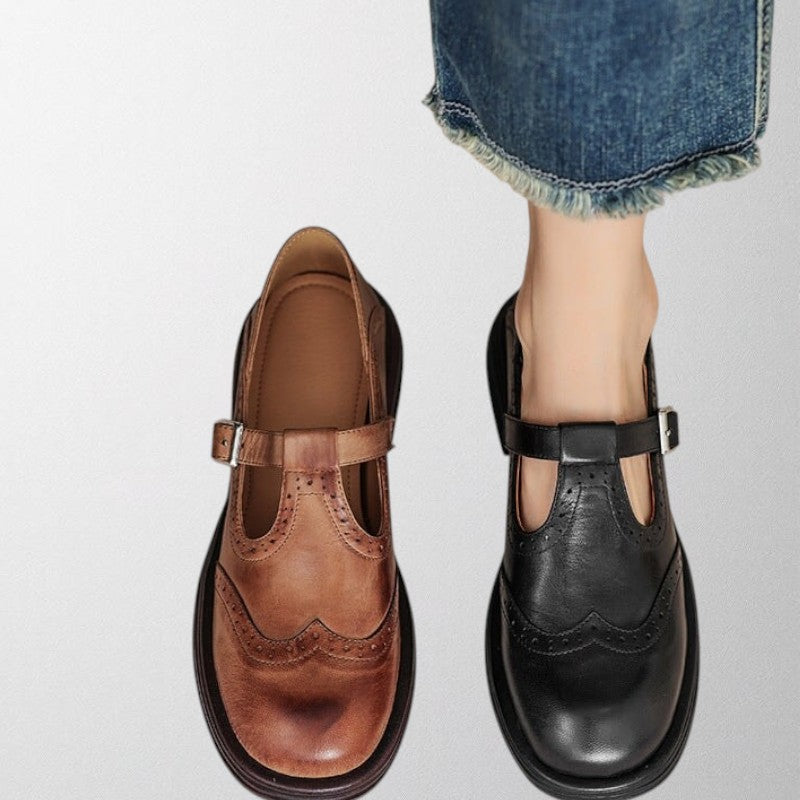 Flora - Eleganckie Skórzane Buty-15374134739269-Helena i Kasia Warszawa