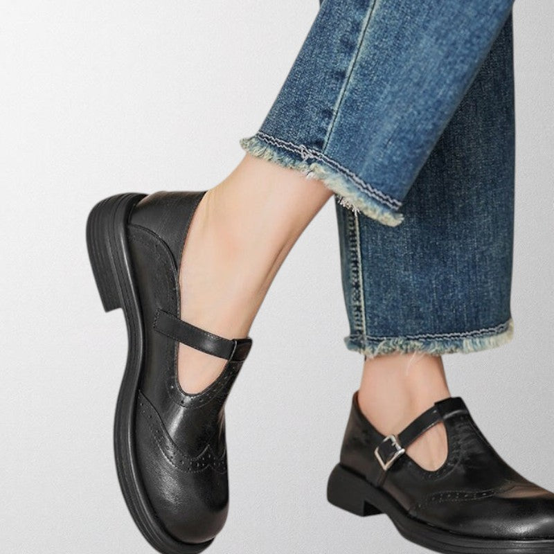 Flora - Eleganckie Skórzane Buty-15374134739269-Helena i Kasia Warszawa