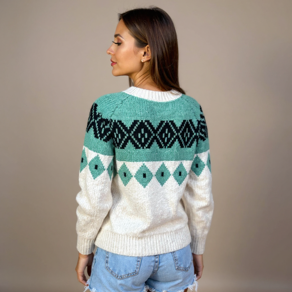 Allison - Vintage Islandzki Kardigan-15365305237829-Helena i Kasia Warszawa