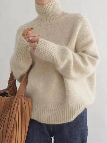 Amaya - Luksusowy Sweter z Kaszmiru z Golfem-15374250017093-Helena i Kasia Warszawa