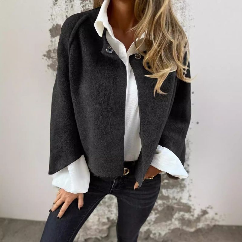 Amber - Kardigan z eleganckimi, rozszerzanymi rękawami-15365420187973-Helena i Kasia Warszawa
