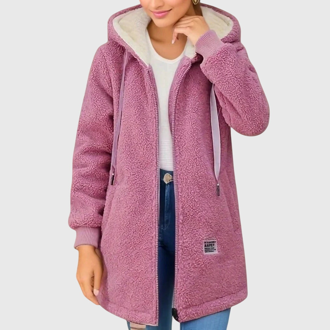 Amelia - Damska Kurtka Teddy z Kapturem-15365420745029-Helena i Kasia Warszawa
