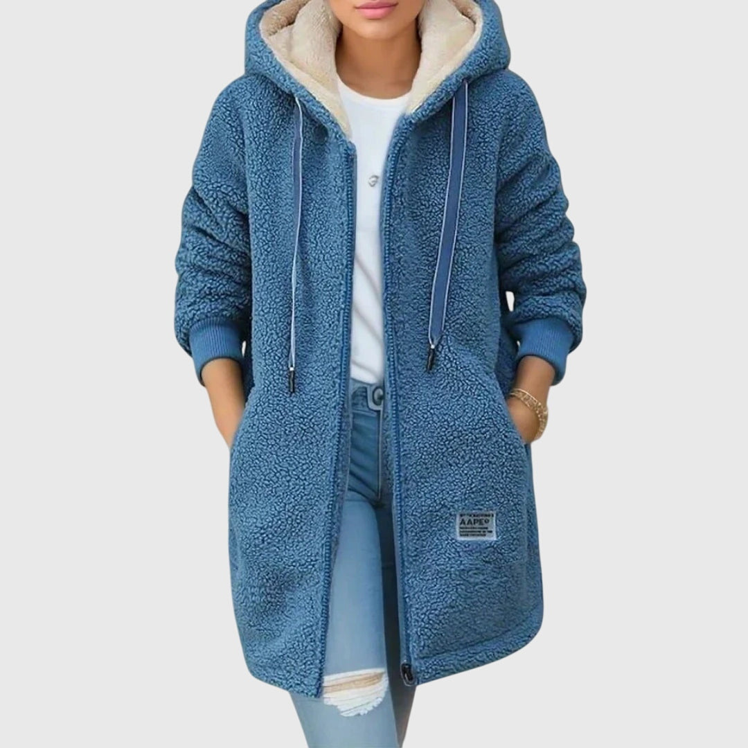 Amelia - Damska Kurtka Teddy z Kapturem-15365420745029-Helena i Kasia Warszawa