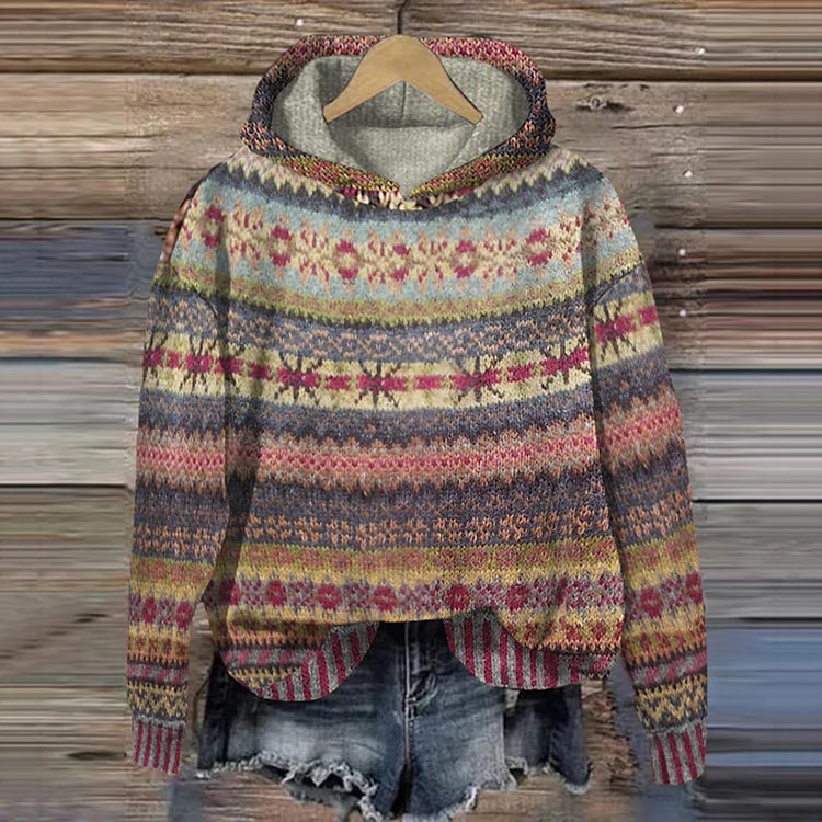 Anja - Przytulny etniczny sweter-15365360156997-Helena i Kasia Warszawa