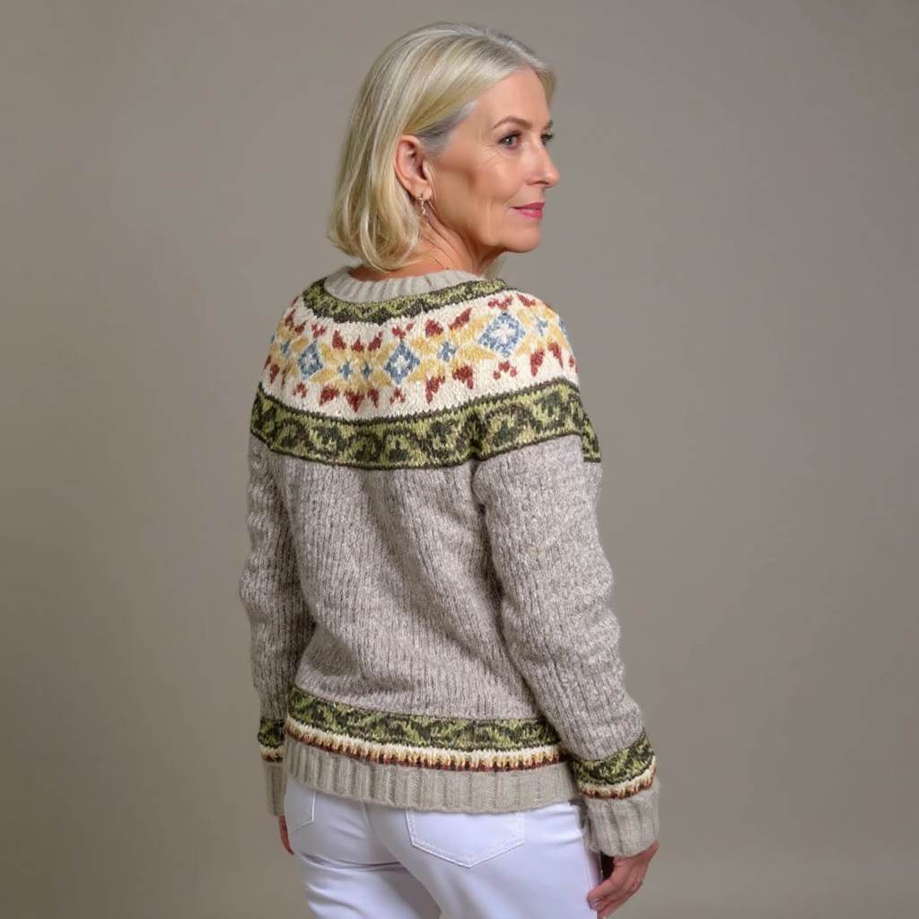 Jesień - Vintage Islandzki Kardigan-15365304254789-Helena i Kasia Warszawa