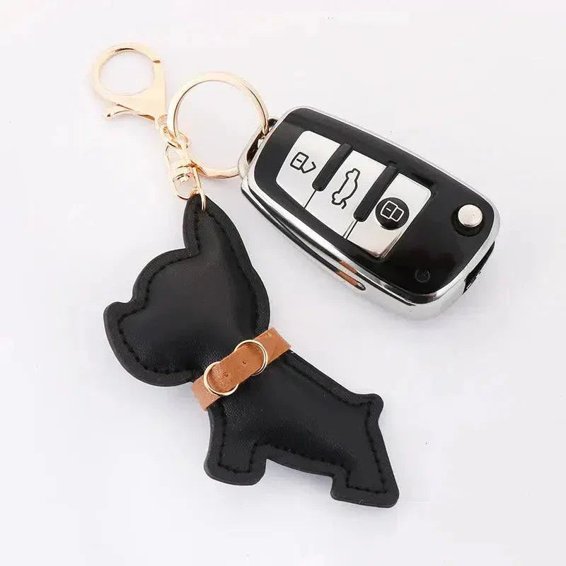 Bulldog – Uroczy wzór – Zawieszka do torebki-15216248160581-Helena i Kasia Warszawa