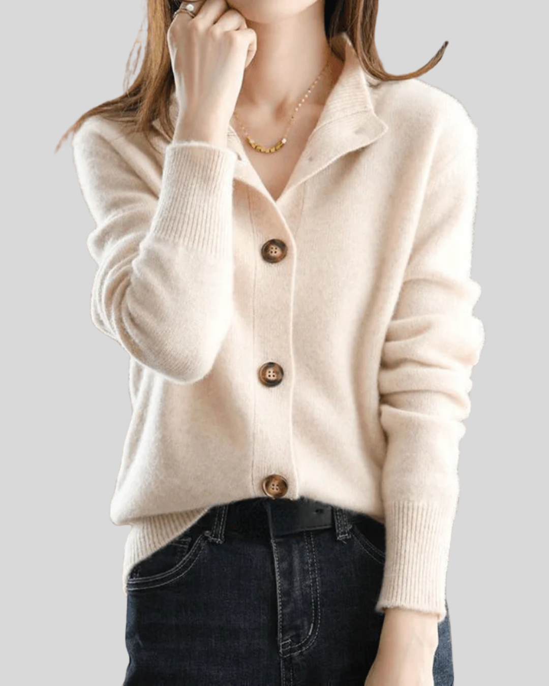 Claire - Kardigan z kaszmiru w stylu retro-15374251819333-Helena i Kasia Warszawa