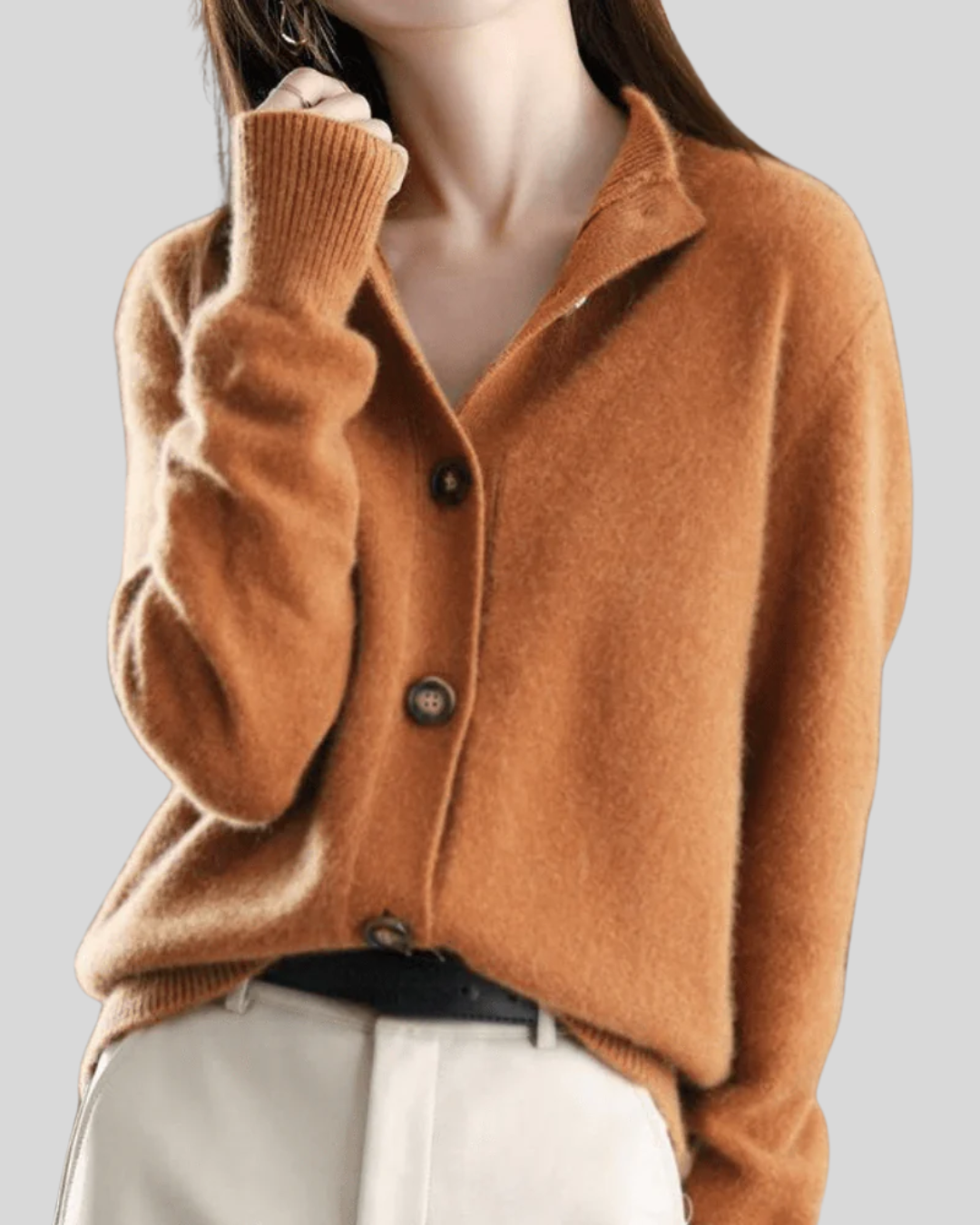 Claire - Kardigan z kaszmiru w stylu retro-15374251819333-Helena i Kasia Warszawa