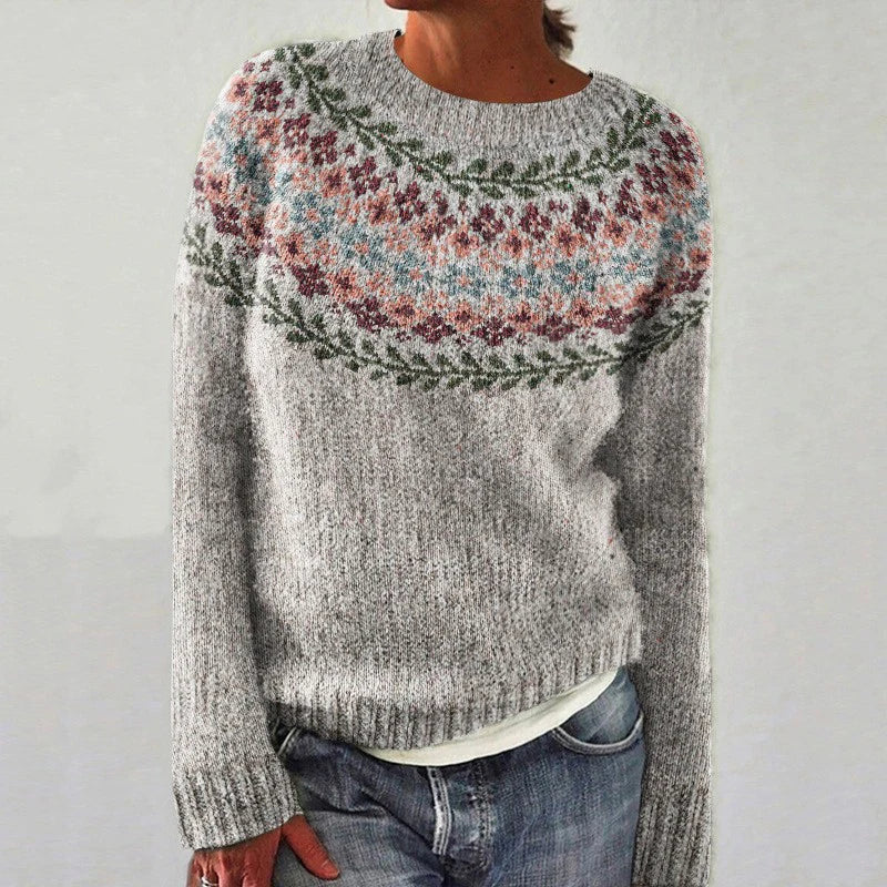Darlene - Przytulny Retro Sweter-15365360648517-Helena i Kasia Warszawa