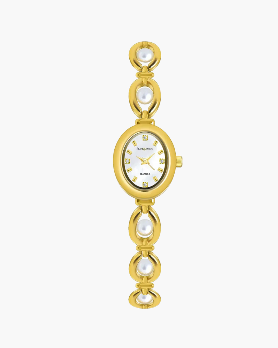 Elara Pearl – Ponadczasowa elegancja pereł – Zegarek bransoletka-15216227418437-Helena i Kasia Warszawa