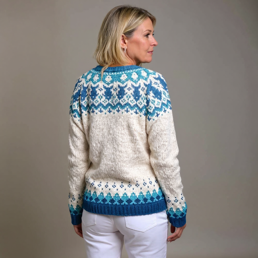 Eva - Vintage Islandzki Kardigan-15365304090949-Helena i Kasia Warszawa