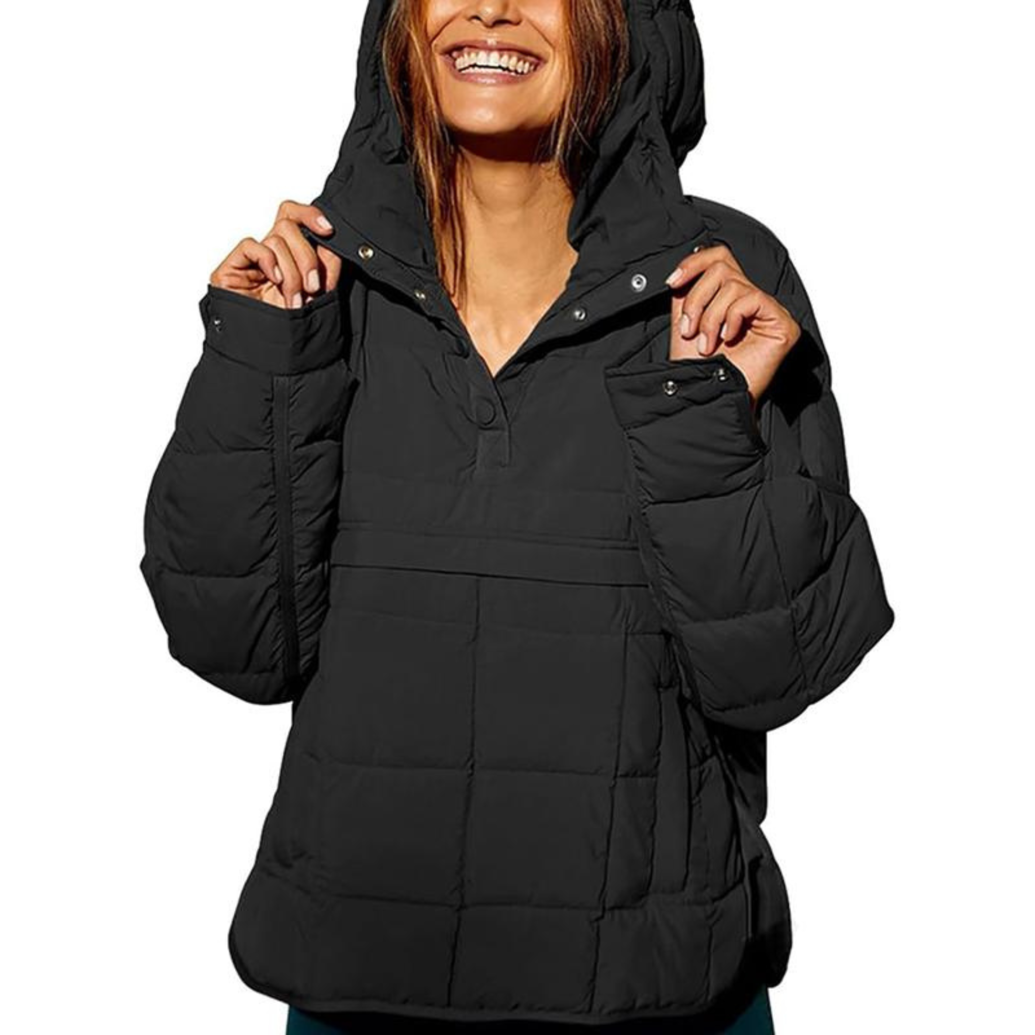 Farrell – Oversized Hoodie Pullover Kurtka z Kapturem-15365420941637-Helena i Kasia Warszawa