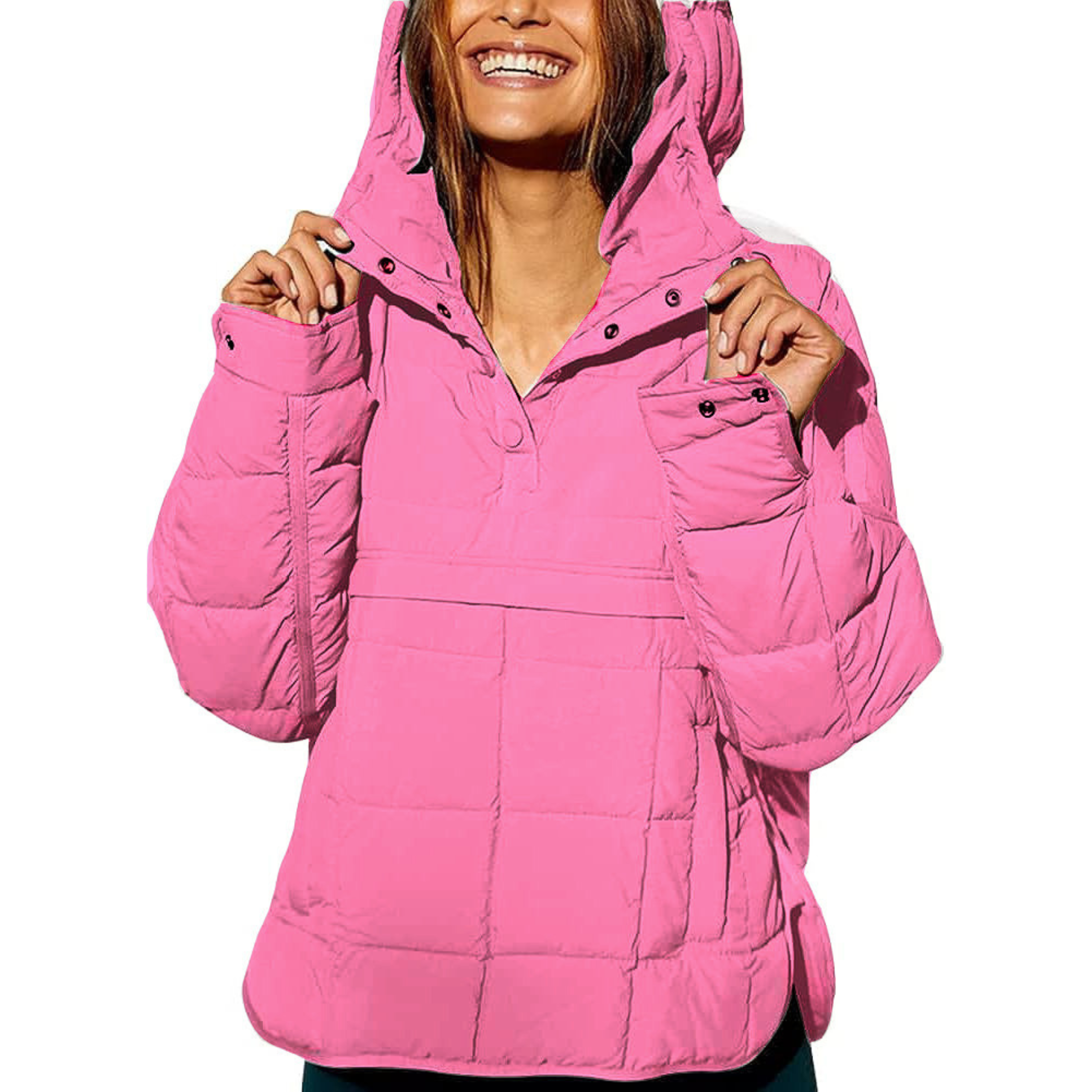 Farrell – Oversized Hoodie Pullover Kurtka z Kapturem-15365420941637-Helena i Kasia Warszawa