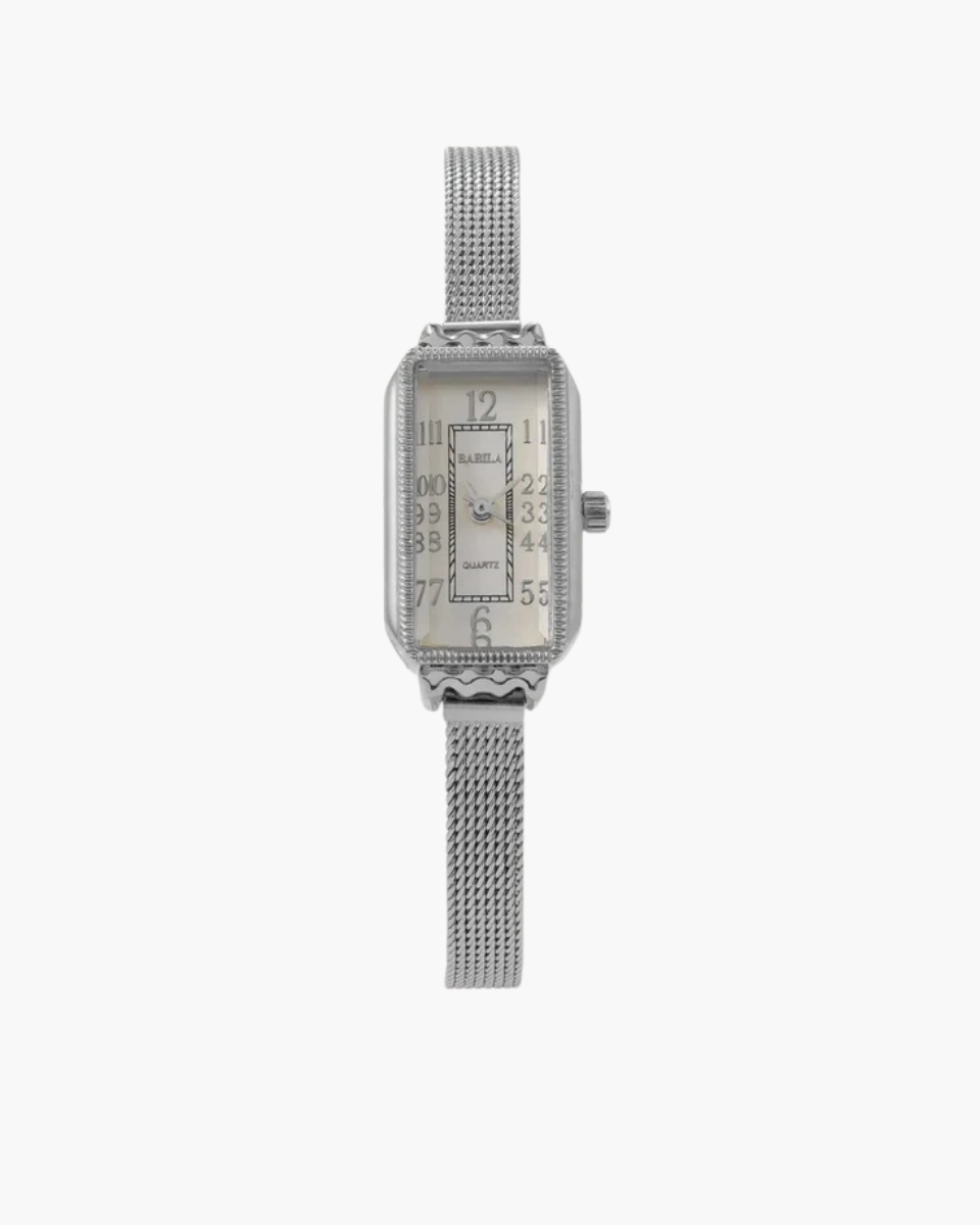 Fleur – Zegarek zainspirowany stylem vintage – Bransoleta siatkowa-15216224698693-Helena i Kasia Warszawa