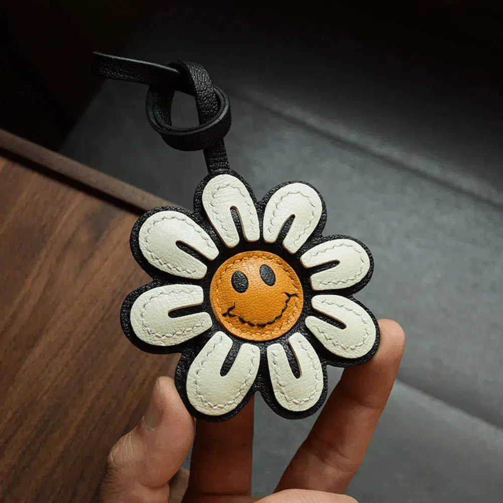 Flower – Elegancki kwiatowy wzór – Zawieszka do torebki-15216243769669-Helena i Kasia Warszawa