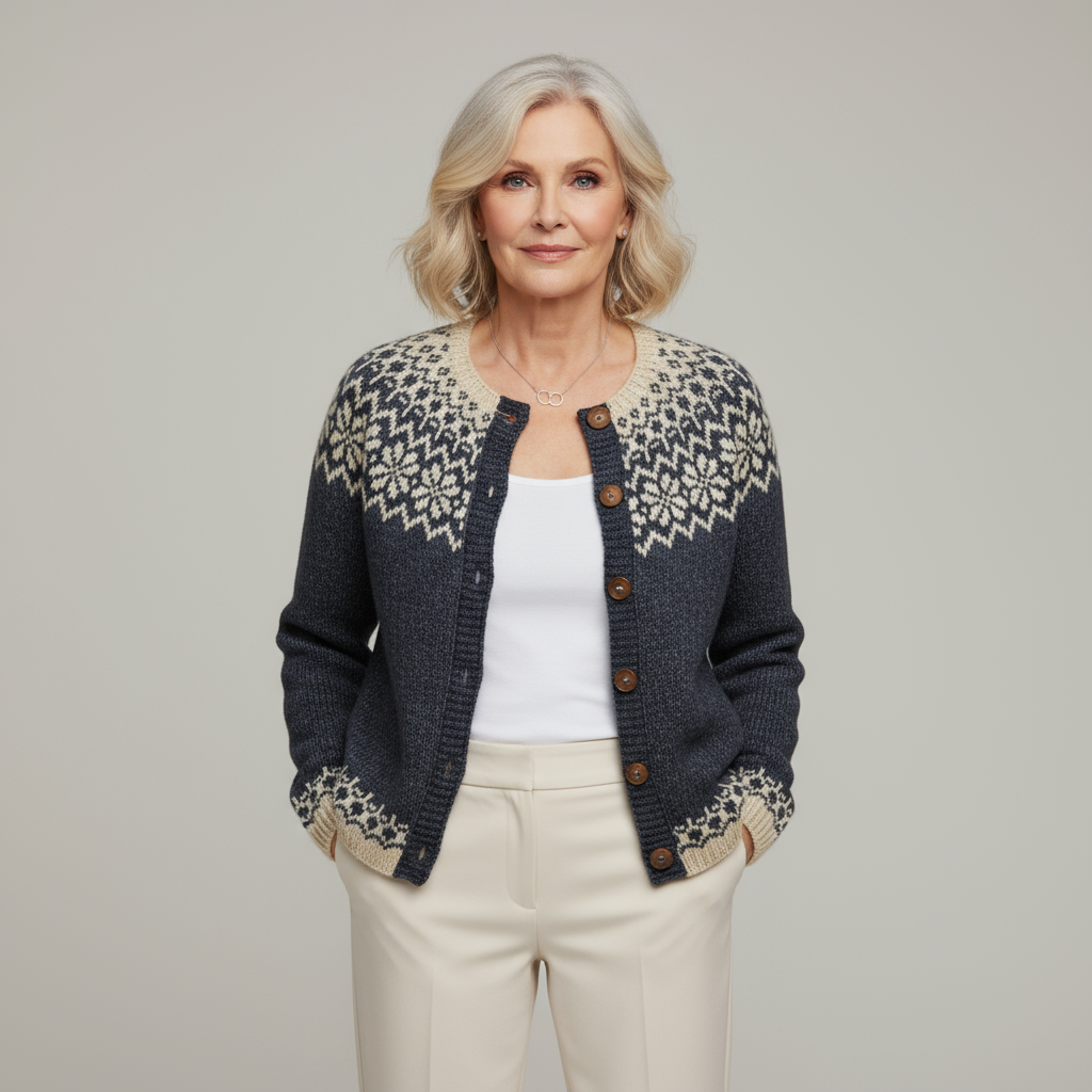 Hadley - Vintage Sweter Robiony na Drutach-15365303337285-Helena i Kasia Warszawa