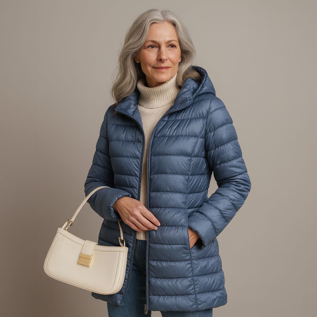 Henley - Lekka Kurtka Damska z Puchu-15365255364933-Helena i Kasia Warszawa