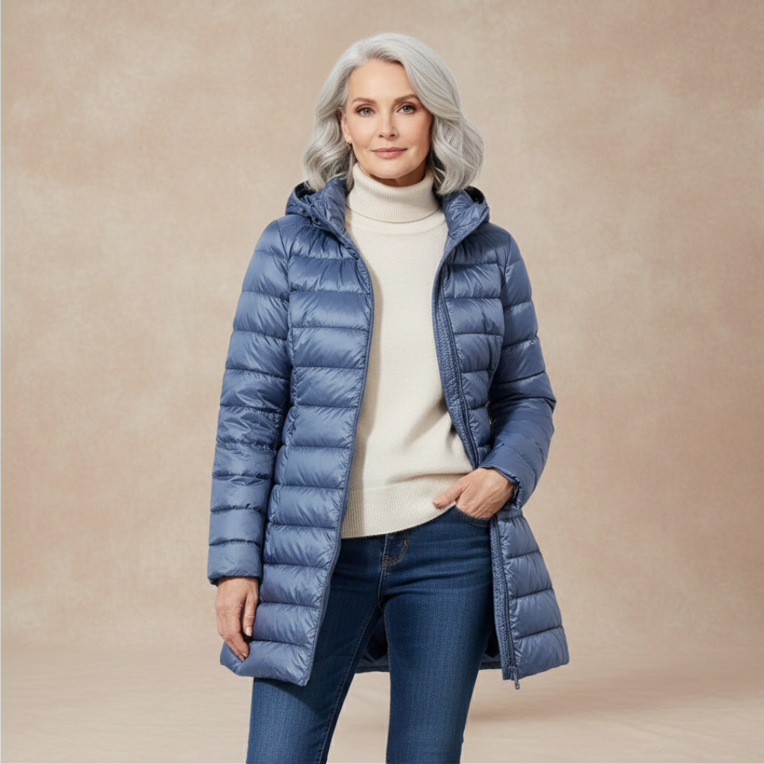 Henley - Lekka Kurtka Damska z Puchu-15365255364933-Helena i Kasia Warszawa