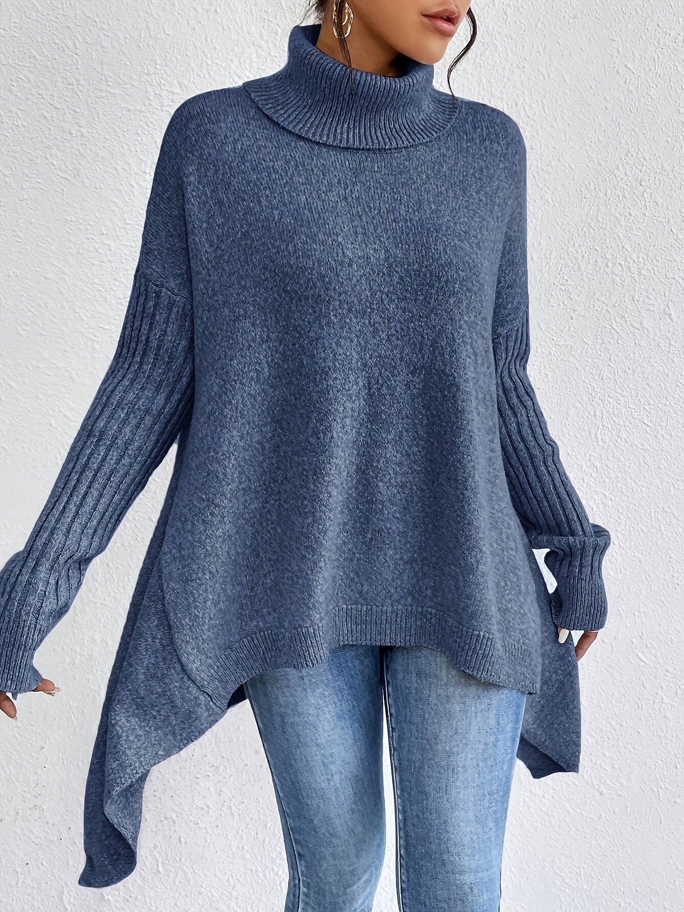 Isla - Oversized Sweter z Golfem-15374251360581-Helena i Kasia Warszawa