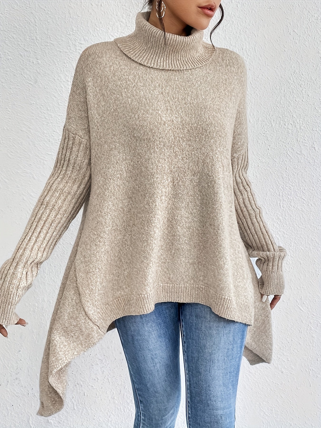 Isla - Oversized Sweter z Golfem-15374251360581-Helena i Kasia Warszawa