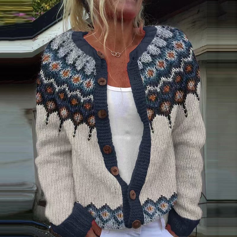 Kylie - Vintage Islandzki Kardigan-15365304615237-Helena i Kasia Warszawa
