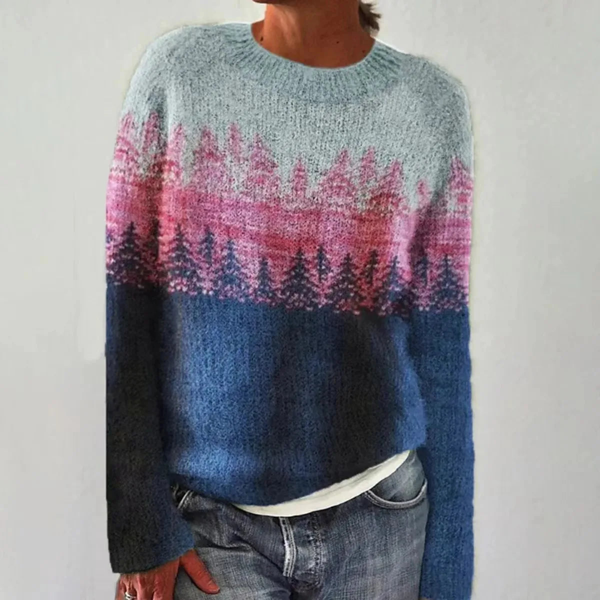 Lea - Przytulny Retro Sweter-15365362286917-Helena i Kasia Warszawa