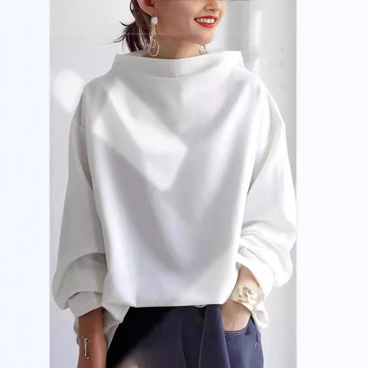 Lisa - Casual Top z Wysokim Kołnierzem-15374249525573-Helena i Kasia Warszawa