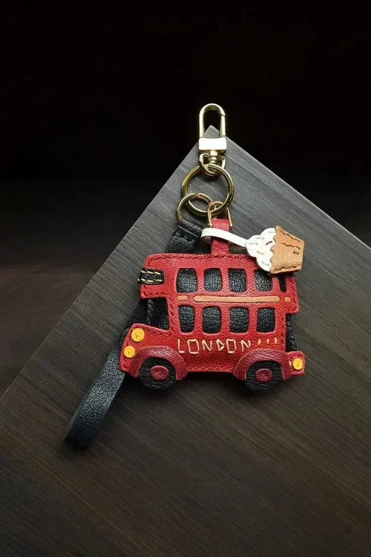 London Bus – Klasyczny wzór – Zawieszka do torby-15216245932357-Helena i Kasia Warszawa