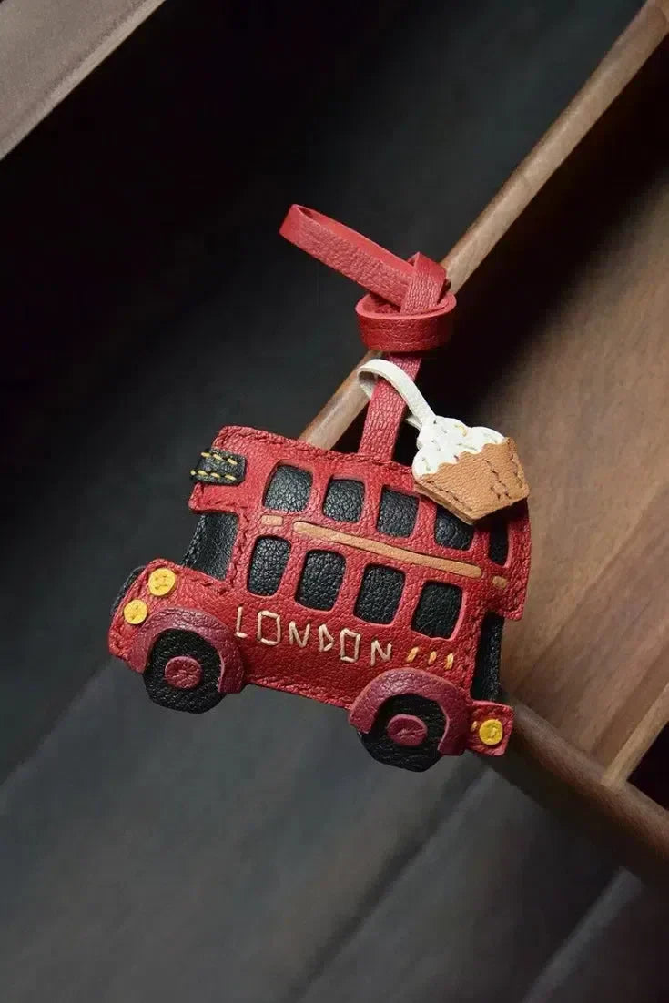 London Bus – Klasyczny wzór – Zawieszka do torby-15216245932357-Helena i Kasia Warszawa