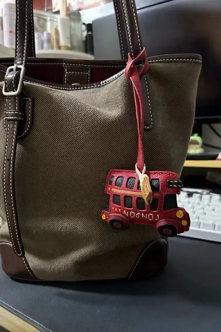 London Bus – Klasyczny wzór – Zawieszka do torby-15216245932357-Helena i Kasia Warszawa