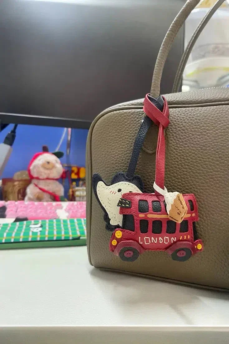 London Bus – Klasyczny wzór – Zawieszka do torby-15216245932357-Helena i Kasia Warszawa