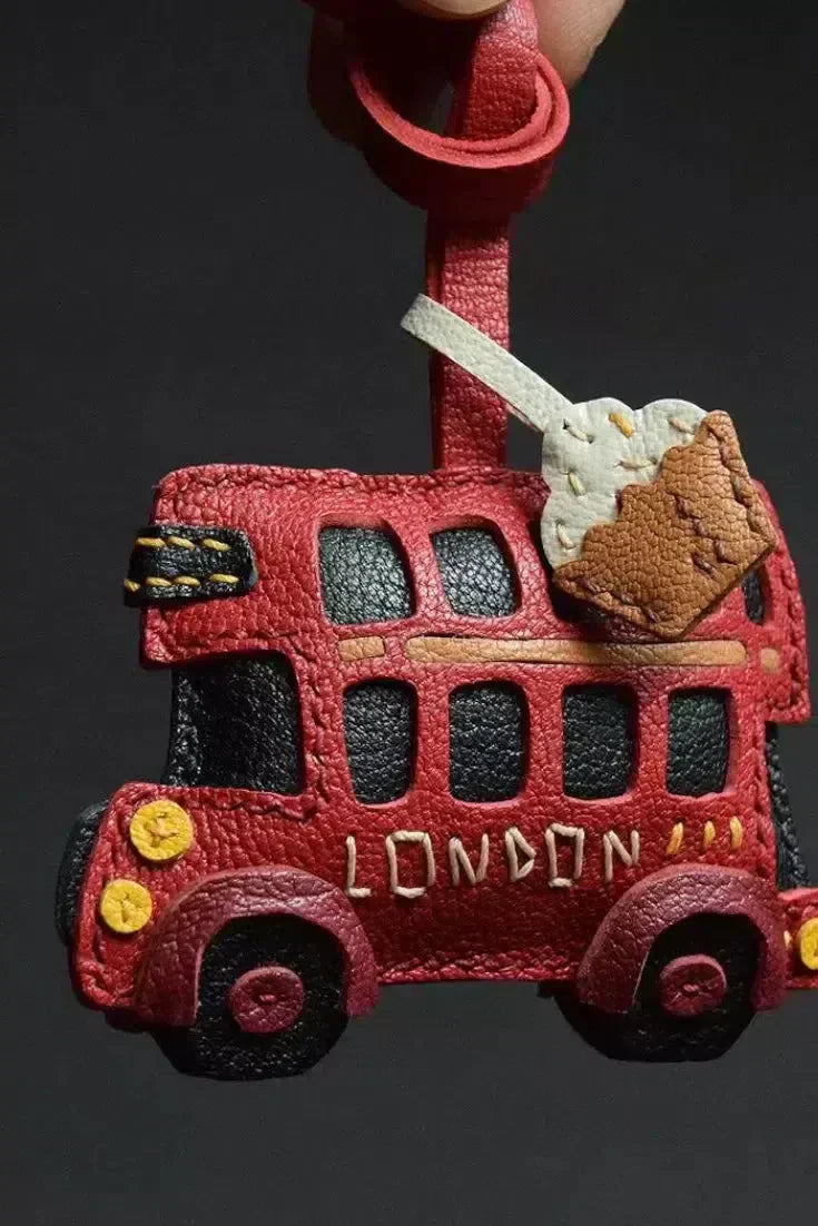 London Bus – Klasyczny wzór – Zawieszka do torby-15216245932357-Helena i Kasia Warszawa