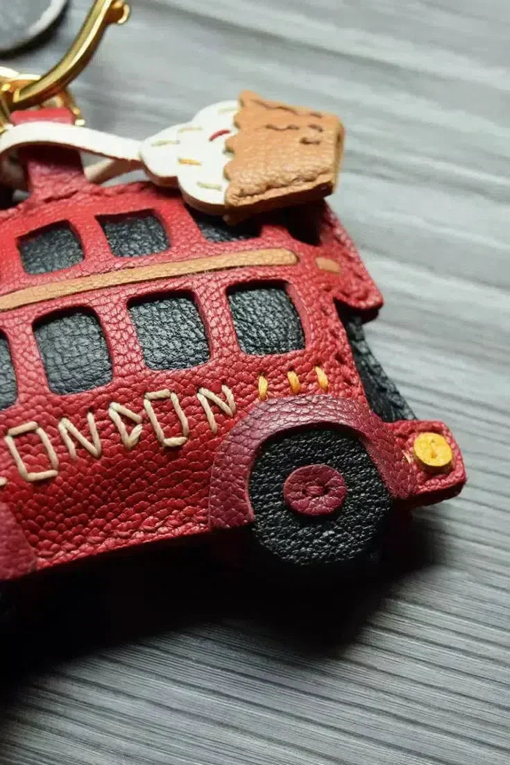 London Bus – Klasyczny wzór – Zawieszka do torby-15216245932357-Helena i Kasia Warszawa