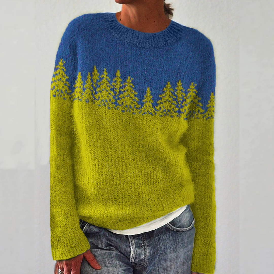Mara - Przytulny Retro Sweter-15365361828165-Helena i Kasia Warszawa