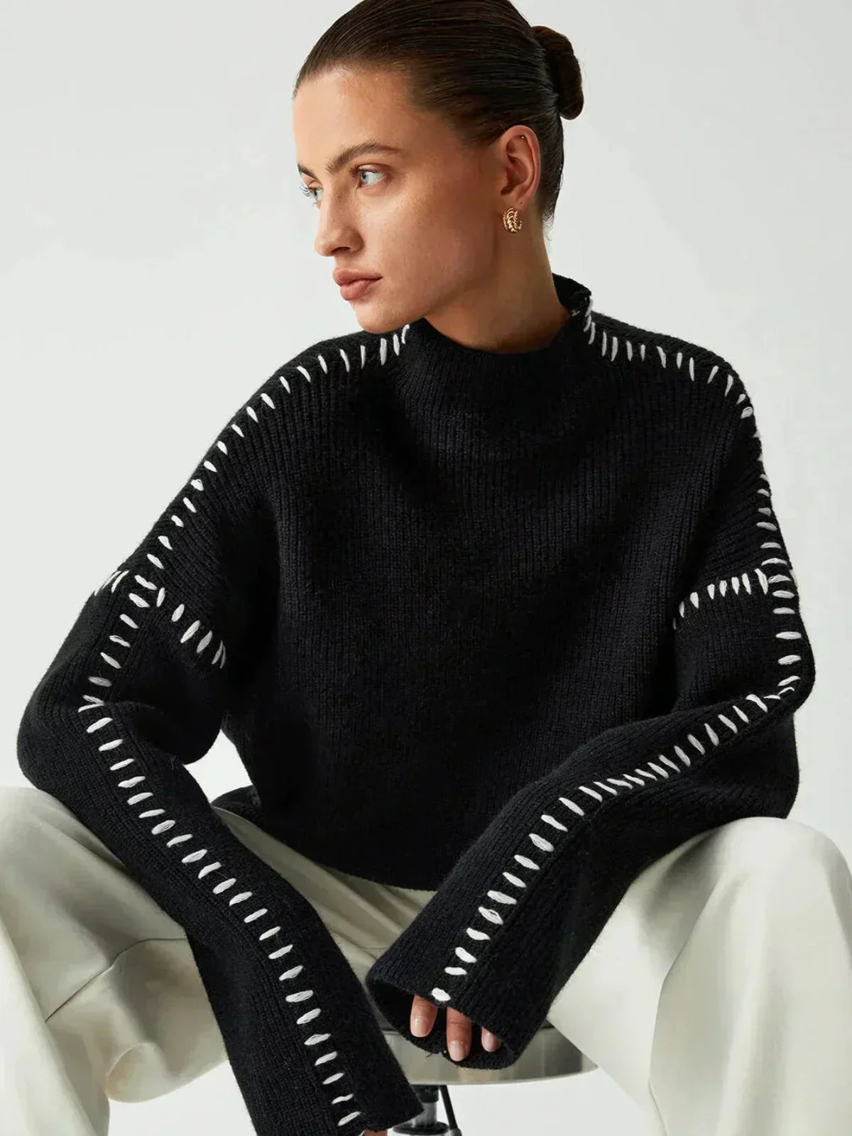 Nia - Przytulny Sweter-15374250606917-Helena i Kasia Warszawa
