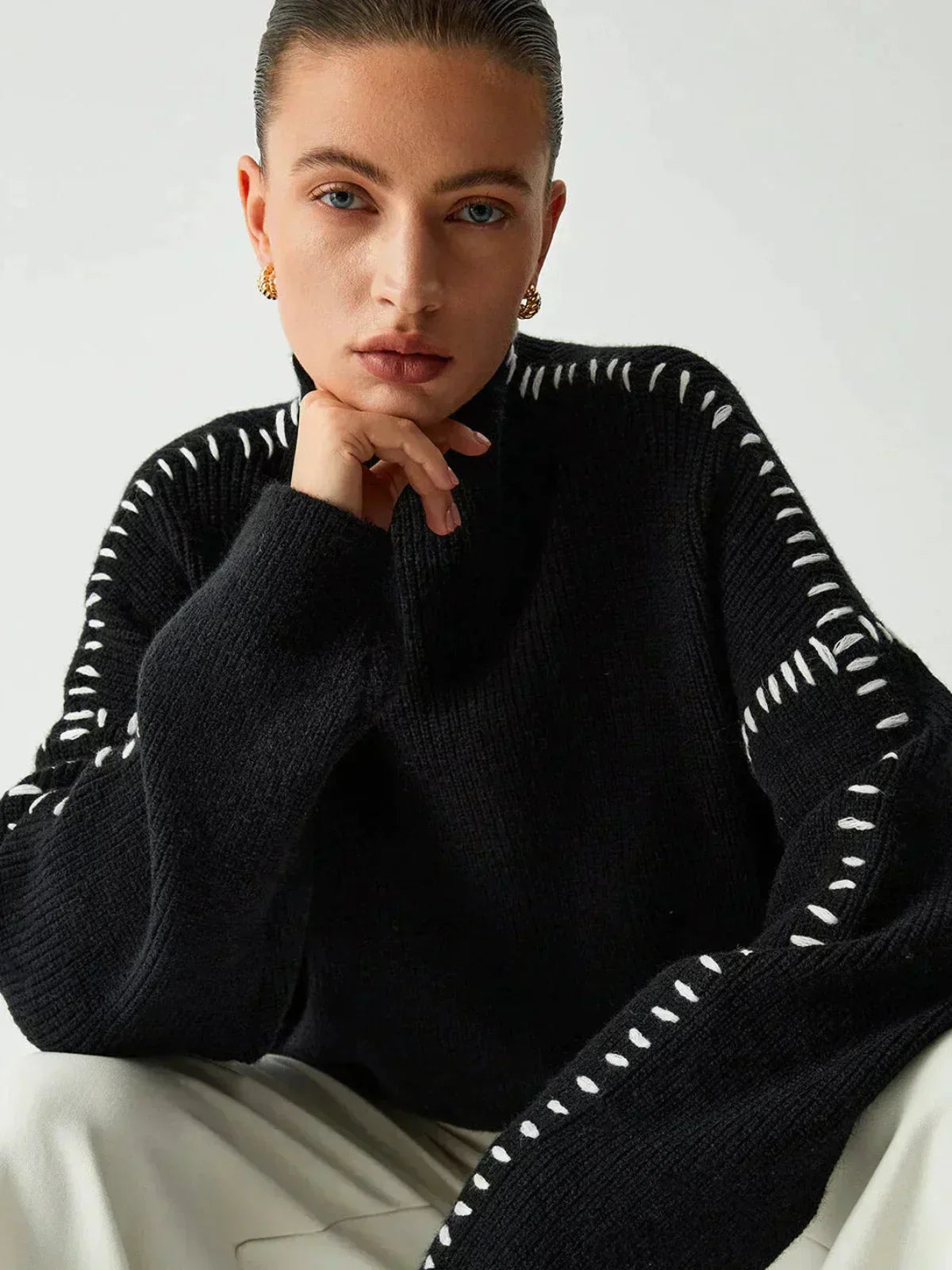 Nia - Przytulny Sweter-15374250606917-Helena i Kasia Warszawa
