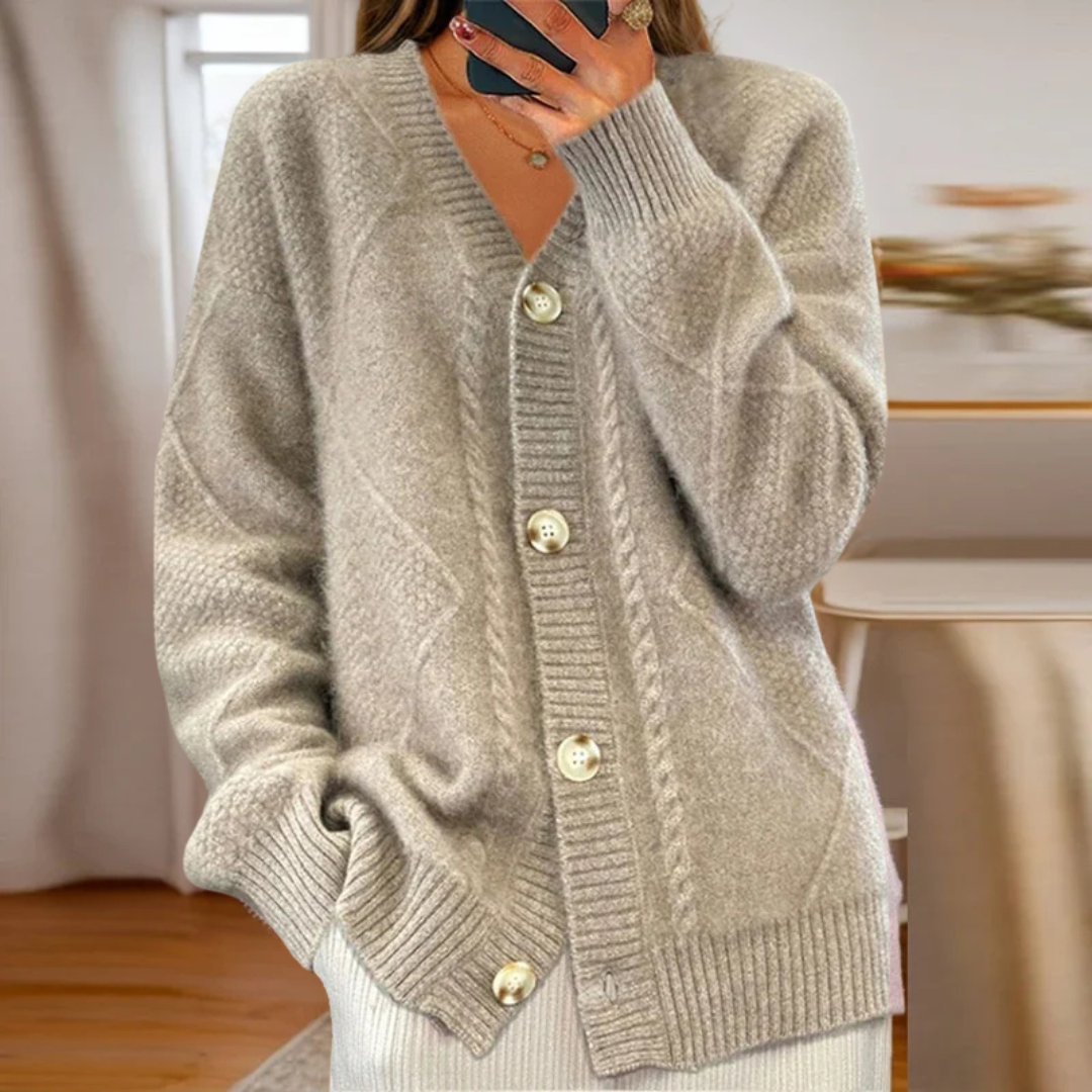 Sweter Marjorie — Przytulny sweter w warkocze-15382393618757-Helena i Kasia Warszawa