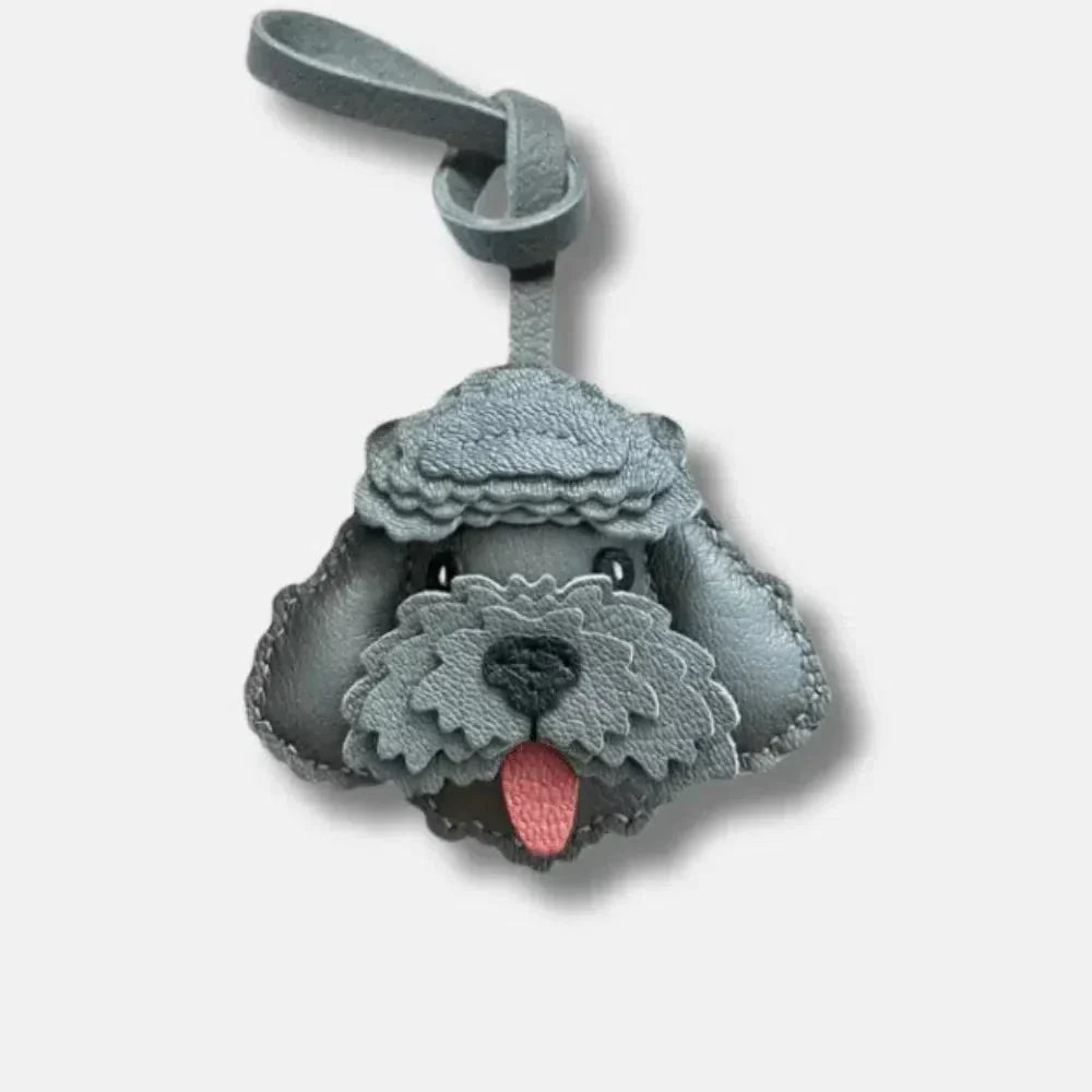Poodle – Elegancki wzór pudla – Zawieszka do torby-15216244818245-Helena i Kasia Warszawa